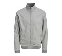 JACK&JONES JJERUSH Harrington Bomber Noos Chaqueta Bomber para Hombre, Ultimate Grey, XS, Ultimate Grey, XS
