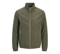 JACK & JONES Jjerush Harrington Bomber Noos, Verde Oliva, S