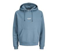 JACK & JONES Jjesoho Sudadera con Capucha Noos PLS, Talla Grande, Blue Mirage., 3XL
