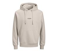 JACK & JONES Jjesoho Sudadera con Capucha Noos PLS, Talla Grande, Moonbeam, 5XL