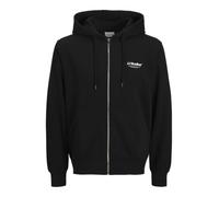 Jack & Jones Jjesoho Sudadera con Capucha Noos Pls - Talla Grande, Negro, 6XL