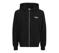 JACK & JONES Jjesoho Sudadera con Cremallera Noos, Negro, L