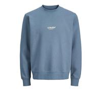 JACK & JONES Jjesoho Sudadera con Cuello Redondo Noos, Blue Mirage., L