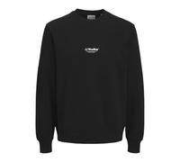 JACK & JONES Jjesoho Sudadera con Cuello Redondo Noos, Negro, XXL