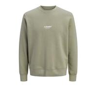 JACK & JONES Jjesoho Sudadera, Cuello Redondo, Noos Pls - Talla Grande, Vetiver, 3XL