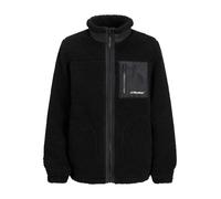 JACK & JONES Jjesoho Teddy Jacket Sn Jnr - Chaqueta para hombre, Negro, numeric_176