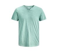 Jack & Jones Jjesplit Neck tee SS Noos, Azul Mineral., S