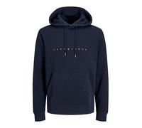 JACK & JONES Jjestar Jj Sweat Hood Noos, Sudadera con capucha Hombre, Marine, S