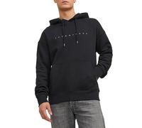 JACK & JONES Jjestar Jj Sweat Hood Noos, Sudadera con capucha Hombre, Negro, L