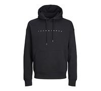 JACK & JONES Jjestar Jj Sweat Hood Noos, Sudadera con capucha Hombre, Negro, M