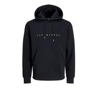 JACK & JONES Jjestar Jj Sweat Hood Noos, Sudadera con capucha Hombre, Negro, XL