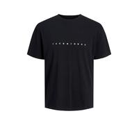 Jack & Jones Jjestar Jj Tee Ss Noos Camiseta, Hombre, Black, S