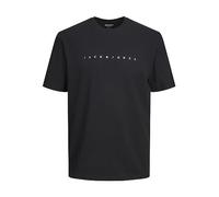 Jack & Jones Jjestar Jj Tee Ss Noos Jnr Camiseta, Niños, Negro, 128