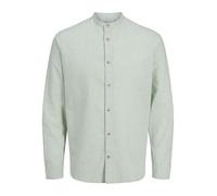 JACK & JONES Jjesummer-Camiseta con Banda Camisa de Manga Larga, Iceberg Green, M Hombres