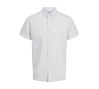 JACK & JONES Jjesummer Camiseta SS Sn Camisa de Manga Corta, Blanco, M Hombres