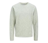 Jack & Jones JJESUMMER Knit Crew Neck SN, Iceberg Green/Detail:w. White, S