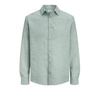 JACK & JONES Jjesummer Linen Blend Shirt L/S Sn Jjesummer Linen Blend Camiseta L/S Sn Hombre (Pack de 1)