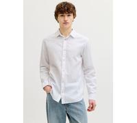 Jack & Jones Jjesummer Linen Blend Shirt L/S Sn S Blanco