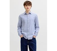 Jack & Jones Jjesummer Linen Blend Shirt L/S Sn XXL Azul