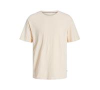 JACK & JONES Jjesummer Linen tee SS O-Neck Sn, Apricot Ice, S