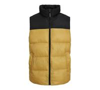 Jack & Jones Jjetoby Bodywarmer Collar Sn Chaleco, Honey Gold/Detail:Black Blocking, L Hombre