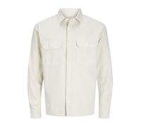 JACK & JONES JJETRAVIS LS Noos - Camiseta, Moonbeam, M
