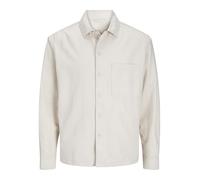 Jack & Jones JJEURBAN Edge LS SN - Camiseta para Hombre, Moonbeam, XXL