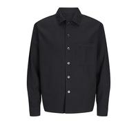 Jack & Jones JJEURBAN Edge LS SN - Camiseta para Hombre, Negro, S