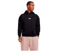 JACK&JONES JJEURBAN Edge Studio Sudadera con Capucha Noos, Negro, M
