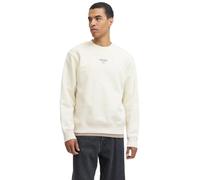 JACK & JONES Jjeurban Edge Studio Sweat Crew Noos, Blanco Envejecido, M para Hombre