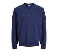 JACK & JONES Jjeurban Edge Studio Sweat Crew Noos, Ocean Cavern, XL para Hombre