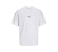 JACK & JONES Jjeurban Edge Studio tee SS O-Neck Noos Camiseta, Blanco, M para Hombre