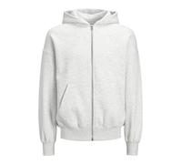 JACK & JONES Jjeurban Edge Sweat Zip Hood Noos Sudadera, Color Blanco, M para Hombre