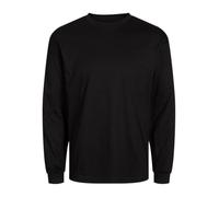 JACK&JONES JJEURBAN Edge tee LS O-Neck Noos, Negro, S