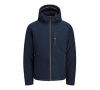 JACK & JONES Jjfinn Chaqueta Softshell para Hombre, Sky Capitán, L, Sky Captain, L