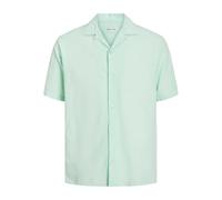 JACK & JONES Jjguru - Camisa monocromática AOP Resort Ss para hombre, Lino marino relajante, L