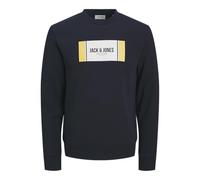 Jack & Jones Jjhayato - Sudadera con Cuello Redondo BTS, Sky Captain, XXL