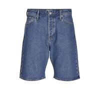 JACK & JONES JJIALEX Jjoriginal Pantalones Cortos para Hombre, Corte Holgado, Color Azul, Negro, S, M, L, XL, XXL, algodón, Azul Denim/Pack:SBD 301, S