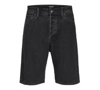 JACK & JONES JJIALEX Jjoriginal Pantalones Cortos para Hombre, Corte Holgado, Color Azul, Negro, S, M, L, XL, XXL, algodón, Black Denim/Pack:SBD 499, XS