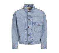 JACK&JONES JJIBRENT AM 453 Chaqueta vaquera para hombre, azul vaquero, L, Azul Denim., L