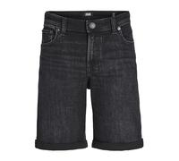 JACK & JONES Jjichris Jjoriginal Pantalones Cortos Am 600 Jnr, Black Denim, 140 para Niños