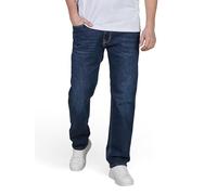 JACK & JONES JJICLARK - Pantalones vaqueros para hombre, elásticos, largos, corte recto, color azul y negro, talla 30, 31, 32, 33, 34, 36, 38, Azul Denim (Cb 142), 38W / 36L