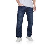JACK & JONES JJICLARK - Pantalones vaqueros para hombre, elásticos, largos, corte recto, color azul y negro, talla 30, 31, 32, 33, 34, 36, 38, 38W / 36L
