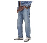 JACK & JONES Vaquero 'JJIEddie JJCarpenter' azul denim, Talla 34 Longitud 32
