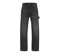 JACK & JONES Jjieddie Jjcarpenter SBD 716 Pantalones Vaqueros, Black Denim, 29W x 30L para Hombre