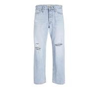 JACK & JONES Jjieddie Jjcooper Am 168 Pantalones Vaqueros, Azul Denim, 33W x 36L para Hombre