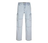 JACK & JONES Jjieddie Jjwade MF 448 Sn Jeans, Azul Denim, 33W / 34L para Hombre