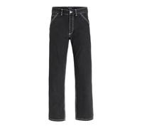 JACK & JONES Loose-fit Jeans JJIEDDIE JJWORKER MF 240 LN Loose-fit Jeans Black Denim 30 32 Black Denim