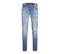 JACK & JONES Jjiglenn Jjfox GE 062 50Sps Noos Jr Jeans, Azul Denim, 164 para Niños