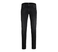Jack & Jones Jjiglenn JJFOX GE 147 PLS Slim Fit Jeans - Vaqueros de Corte Ajustado para Hombre, Black Denim, 40W x 32L